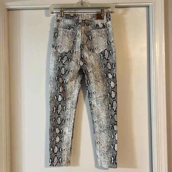 Black/White print jeans - Picture 4 of 4